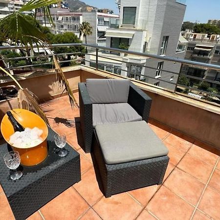 Atico Puerto Marina 2 Hab Con Piscina, 500M De La Plata Apartment Torremolinos Luaran gambar