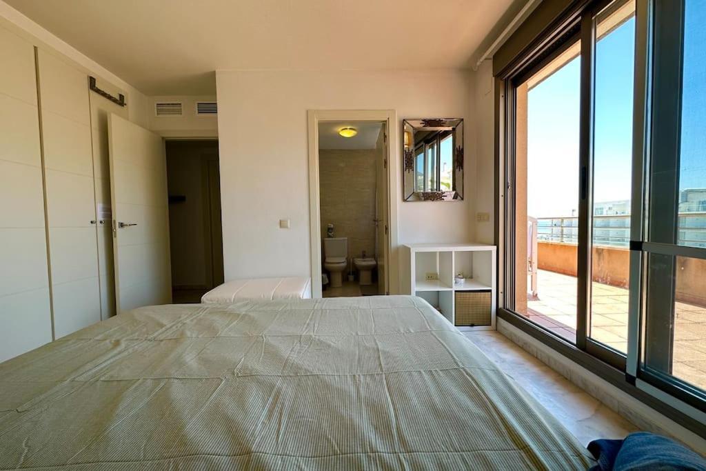 Atico Puerto Marina 2 Hab Con Piscina, 500M De La Plata Apartment Torremolinos Luaran gambar