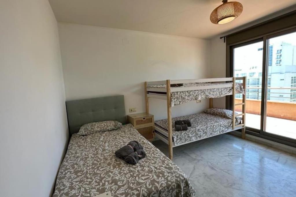 Atico Puerto Marina 2 Hab Con Piscina, 500M De La Plata Apartment Torremolinos Luaran gambar